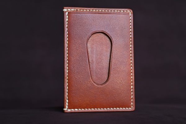 porte-cartes, marron clair, face, cuir, cuir à tannage végétal, artisanat, l'Âge du Cuir, France