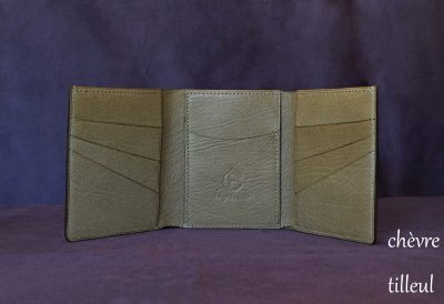 Portefeuille cuir Le François