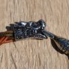 bracelet dragon, cuir végétal, l'âge du cuir, maroquinerie artisanale, dordogne, france
