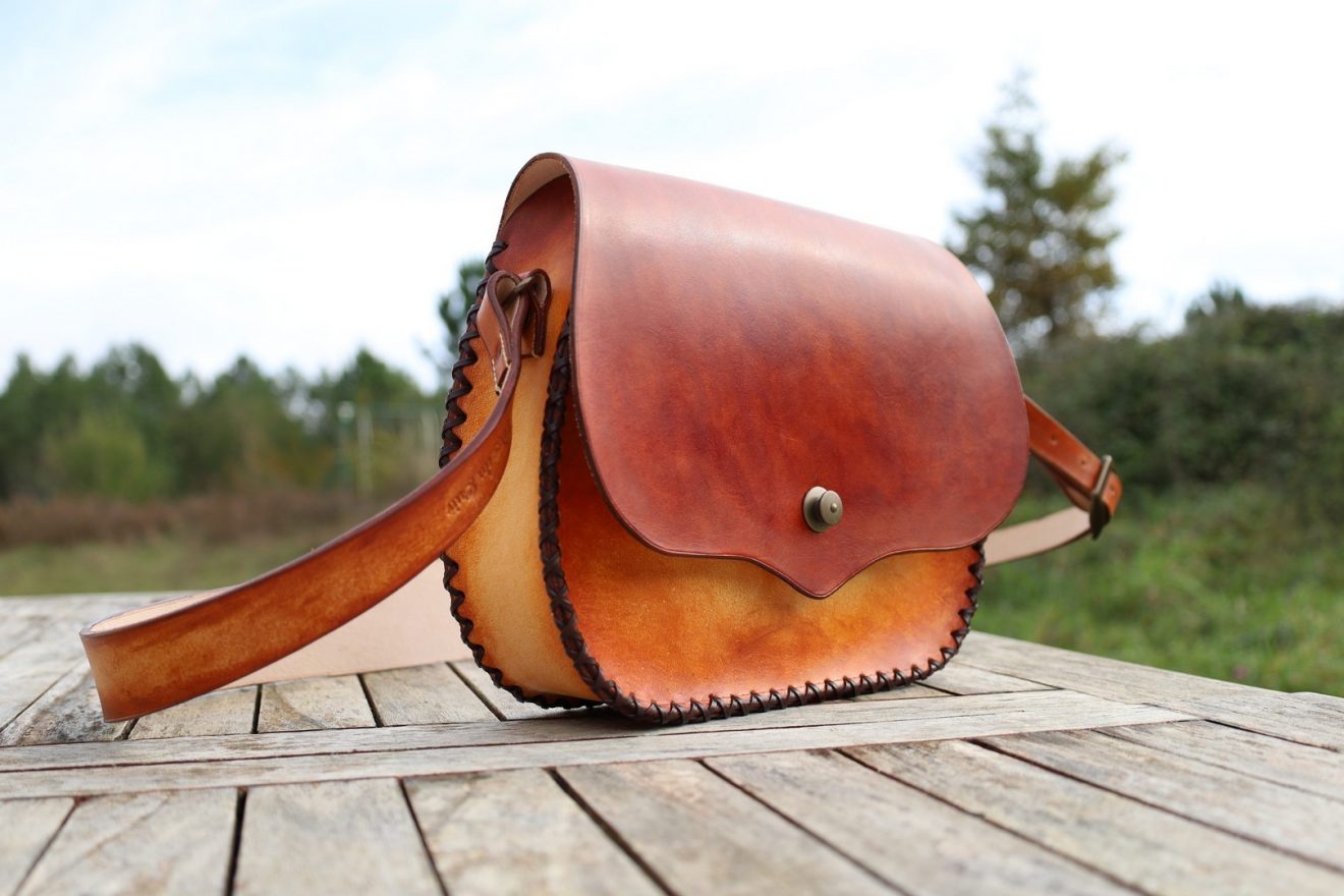 Sac à main Le Médiéval l'Âge du Cuir, maroquinerie artisanale