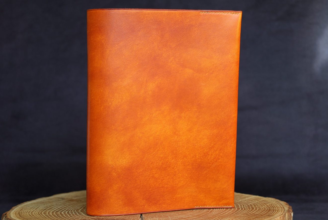 Porte-Carnet De Scores Golf Links & Kings – Big Canyon CC – Cuir Marron – Occasion