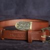 ceinture viking Gokstad, tannage végétal, l'âge du cuir, maroquinerie artisanale éthique et responsable, Dordogne, France