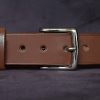 ceinture Vireo, tannage végétal, l'âge du cuir, maroquinerie artisanale éthique et responsable, Dordogne, France