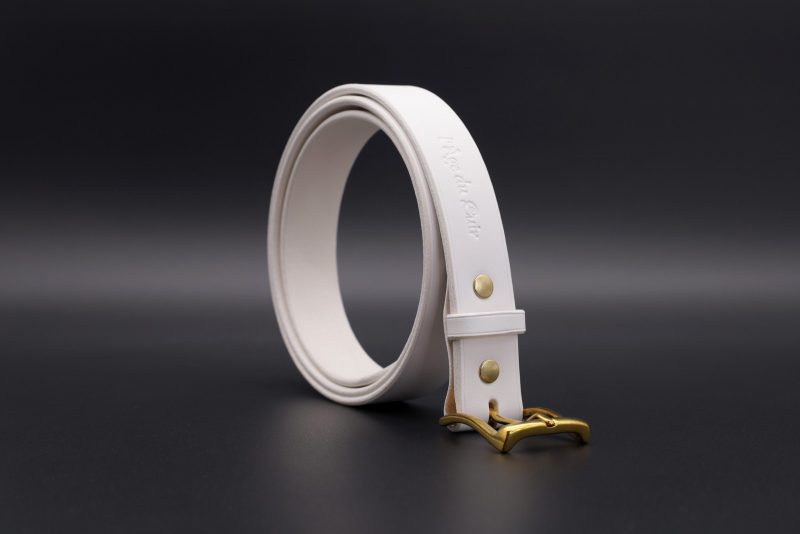 ceinture française blanche Montfort